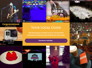 Sioux Falls CVB website