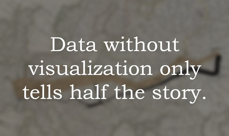Data without visualization only tells half the story