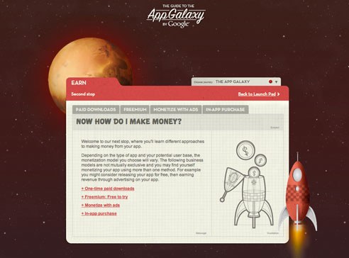 Guide to the app galaxy